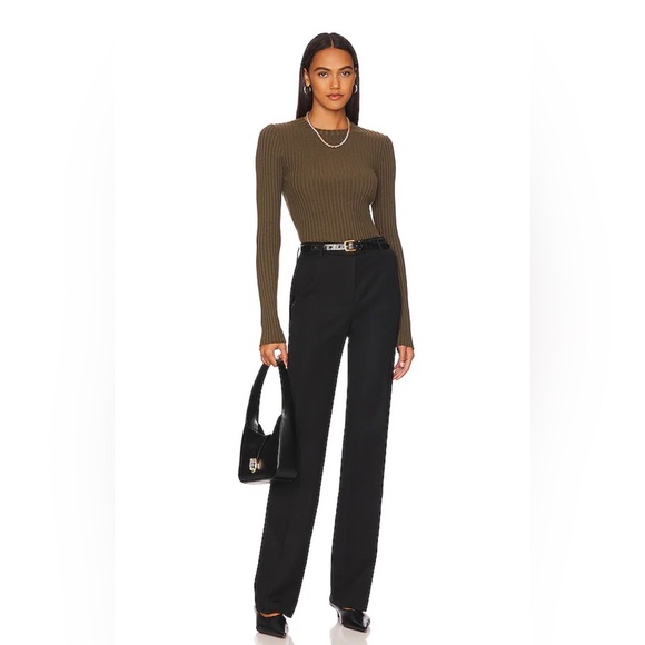 NWT Anine Bing Classic Pant Black Trousers | Size 30 - Picture 1 of 11